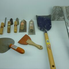 ★左官道具　９点セット　左官工事　園芸　の画像