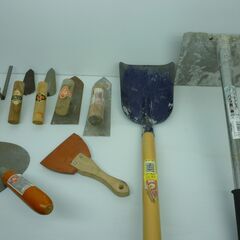 ★左官道具　９点セット　左官工事　園芸　の画像