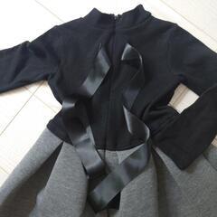 【お引き渡しが決まりました】ちょっとだけキチンとしたワンピース　女の子　100サイズの画像