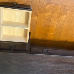 【決まりました】美品！和風家具 文机の画像