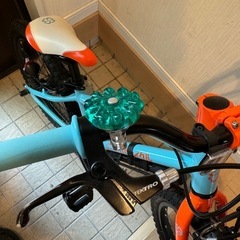 夏に向けてヨツバサイクル　子ども用自転車　18インチ　の画像
