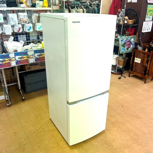 9/29★お買い得品！★TOSHIBA/東芝 2ドア 冷蔵庫 153L 2018年製