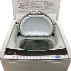 【REGASTOCK川崎店】HITACHI 日立 BEAT WASH slim ビートウォッシュ スリム 洗濯機 乾燥機 8/4.5kg BW-DV80C 2019年製 ホワイトの画像