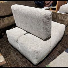 札幌限定配送/お引き取り可◆②家具◆KARE(カレ)◆エレメント スタジオ 85cm ソファ◆1人用ソファ◆84745◆W850xD1100xH880の画像
