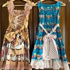 ロリータ服　ワンピースの画像