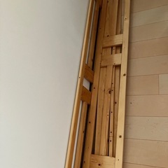 ニトリ　木製　中古　子ども用二台ベッド🛏️の画像