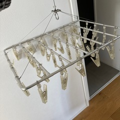 無印ハンガー洗濯バサミ