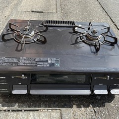 パロマ 2口ガスコンロ 都市ガス IC-N86B-R