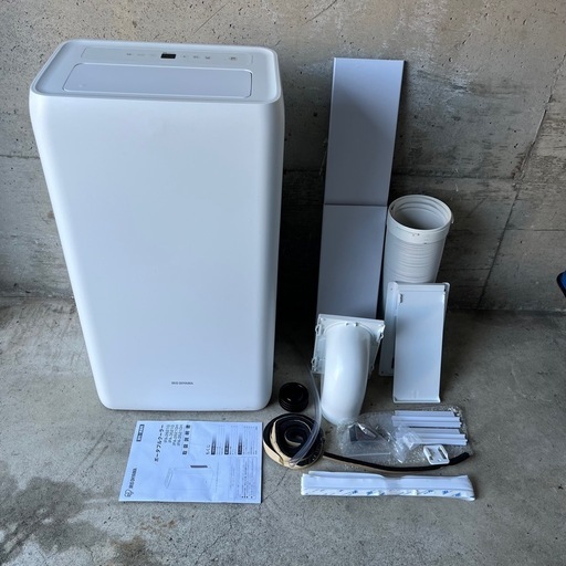 アイリスオーヤマ IRIS OHYAMA ポータブルクーラー 床置きエアコン 7畳～10畳 2.5/2.8kW IPA-2821G 2021年製 ルームエアコン