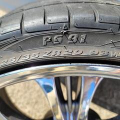 最終値下げ‼️225/35ZR20/93wタイヤ4本セットの画像