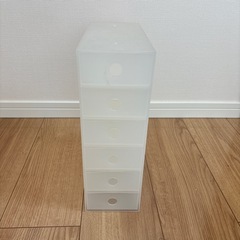 無印良品　ポリプロピレン小物収納ボックス６段