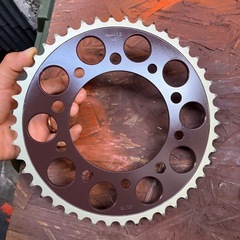 　アルミスプロケット 未使用品 CB400などの画像