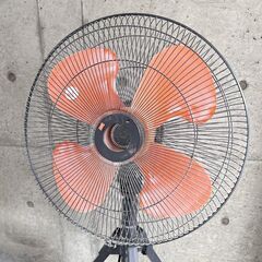 大特価！工場扇 大型扇風機 羽根径45cm 3本脚 折りたたみ式 送風機 換気 乾燥 大型サーキュレーター Aの画像