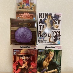 10月限定1000円引きワンピースフィギュアなど　5点セット