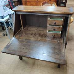 愛品倶楽部柏店】飛騨産業 ライティングビューロー キツツキマーク 和