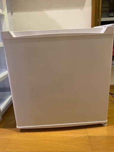 アイリスプラザ 小型冷蔵庫 46L 両開き 製氷室付き