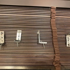 ①TOSO　ウッド　ブラインド 横幅　１７８㎝ 高さ　２１０㎝以上の画像