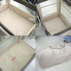 使用感あり アップリカ ココネル エアー ベビーベッド 折りたたみ式 66047 持ち運び可能☆ 札幌市 北区 屯田 の画像