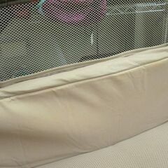 使用感あり アップリカ ココネル エアー ベビーベッド 折りたたみ式 66047 持ち運び可能☆ 札幌市 北区 屯田 の画像