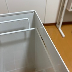 kakusu ダストボックス 2分別（白）の画像