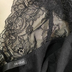 ヘザー　レース　タンクトップの画像