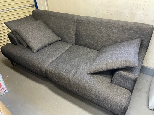 Armonia アルモニア CIELO シエロ 3人掛けソファ 3Pソファ モダンスタイル グレー クッション付き 13万 家具 インテリア