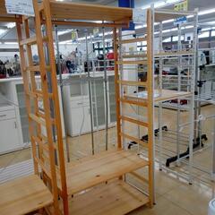 ★ジモティ割あり★  ハンガーラック ブラウン H86×D50×...