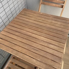 ベランダ・テラス・ガーデン机＆椅子の画像