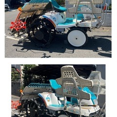 大幅値下げ　クボタ　SPJ40A a40 乗用田植機　田植え機　4条植　セル付　ゆう優ターン　ガソリン　Wタイヤ　風車マーカーの画像