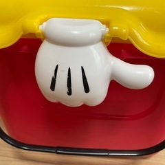 中古ミッキーマウス　おもちゃ箱の画像