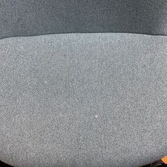 デスクチェア　デニムカラー　昇降式の画像