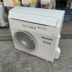 K05632　中古エアコン パナソニックマ2017年製 主に14畳用 冷房能力 4.0KW / 暖房能力 5.0KW