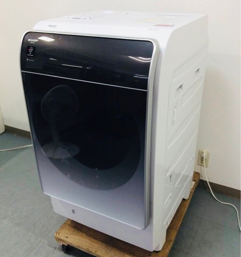 激安最新機種✨2024年製SHARPドラム式洗濯機ES-X11B 配達無料　美品！