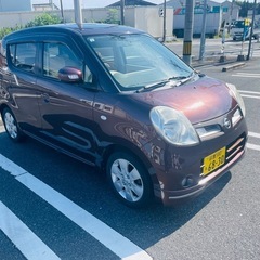 車検2年　日産モコ　Gエアロスタイルターボ　ナビ TV アルミ　...