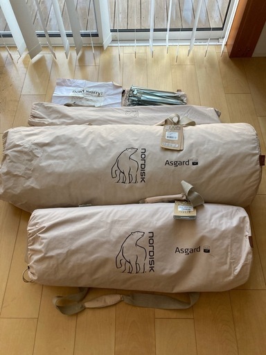 ノルディスク　アスカルド 12.6 テント　ジップフロア