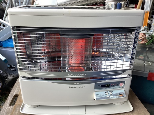 【売約済み】煙突ストーブ 10000円トヨトミ 燃焼チェック済み HR-65C ④