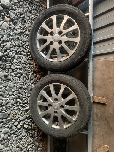 値下げしました軽自動車ホイール4本　オフセット43mm