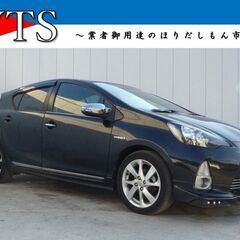 ■880★トヨタ　アクア　S（平成24年）★SDナビ★社外リアス...