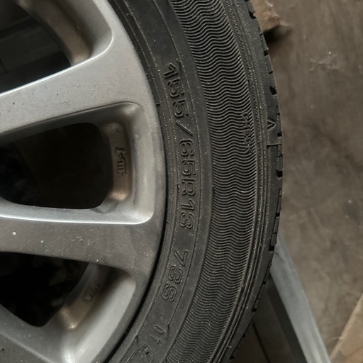 値下げしました軽自動車ホイール4本　オフセット43mm