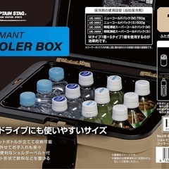 キャプテンスタッグ クーラーボックス 14Lの画像