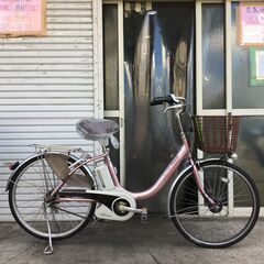 地域限定送料無料　ビビ　ライトユー　軽量モデル　6,6AH　茶　神戸　電動自転車 地域限定送料無料 パナソニック ビビ ライトユー 軽量モデル 6