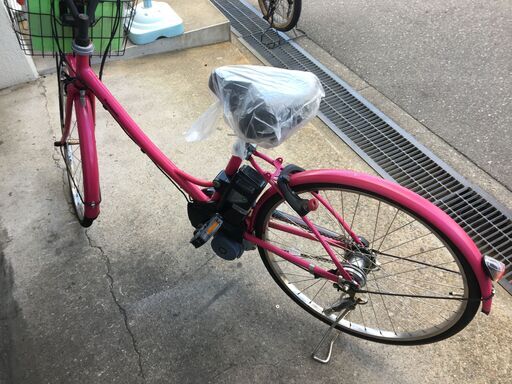 Panasonic - 地域限定送料無料　エーガールズ　6,6AH　新基準　ピンク　神戸市　電動自転車 地域限定送料無料パナソニックエーガールズ6,6AH新基準ピンク