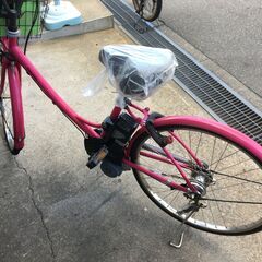 Panasonic - 地域限定送料無料　エーガールズ　6,6AH　新基準　ピンク　神戸市　電動自転車 地域限定送料無料パナソニックエーガールズ6,6AH新基準ピンク