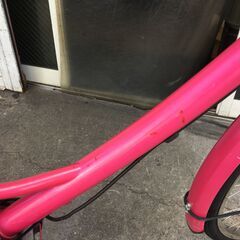 Panasonic - 地域限定送料無料　エーガールズ　6,6AH　新基準　ピンク　神戸市　電動自転車 地域限定送料無料 エーガールズ 6,6AH 新基準 ピンク 神戸市