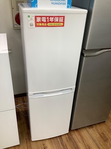 Maxzen 2ドア冷蔵庫　JR142HM01WH 2023年製