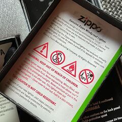 ZIPPO 箱付き　本体なしの画像