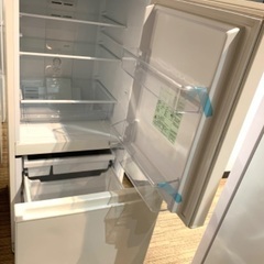 AQUA ノンフロン冷凍冷蔵庫 AQR-17J(W) 168L 2020年製 リサイクルショップ札幌 買取本舗 西野店の画像