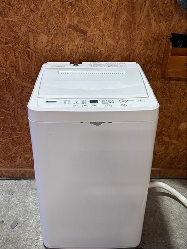 I2311   洗濯機　YAMADA 7kg 2021年