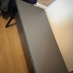 ikea デスク　ダークグレー　70cm