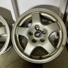 【2本】スカイライン R32　純正 16インチ アルミホイール 2本セットの画像